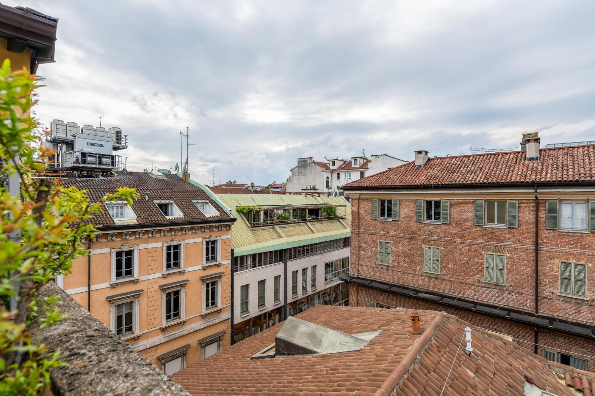 Allegroitalia Penthouse Montenapoleone Milánó Kültér fotó
