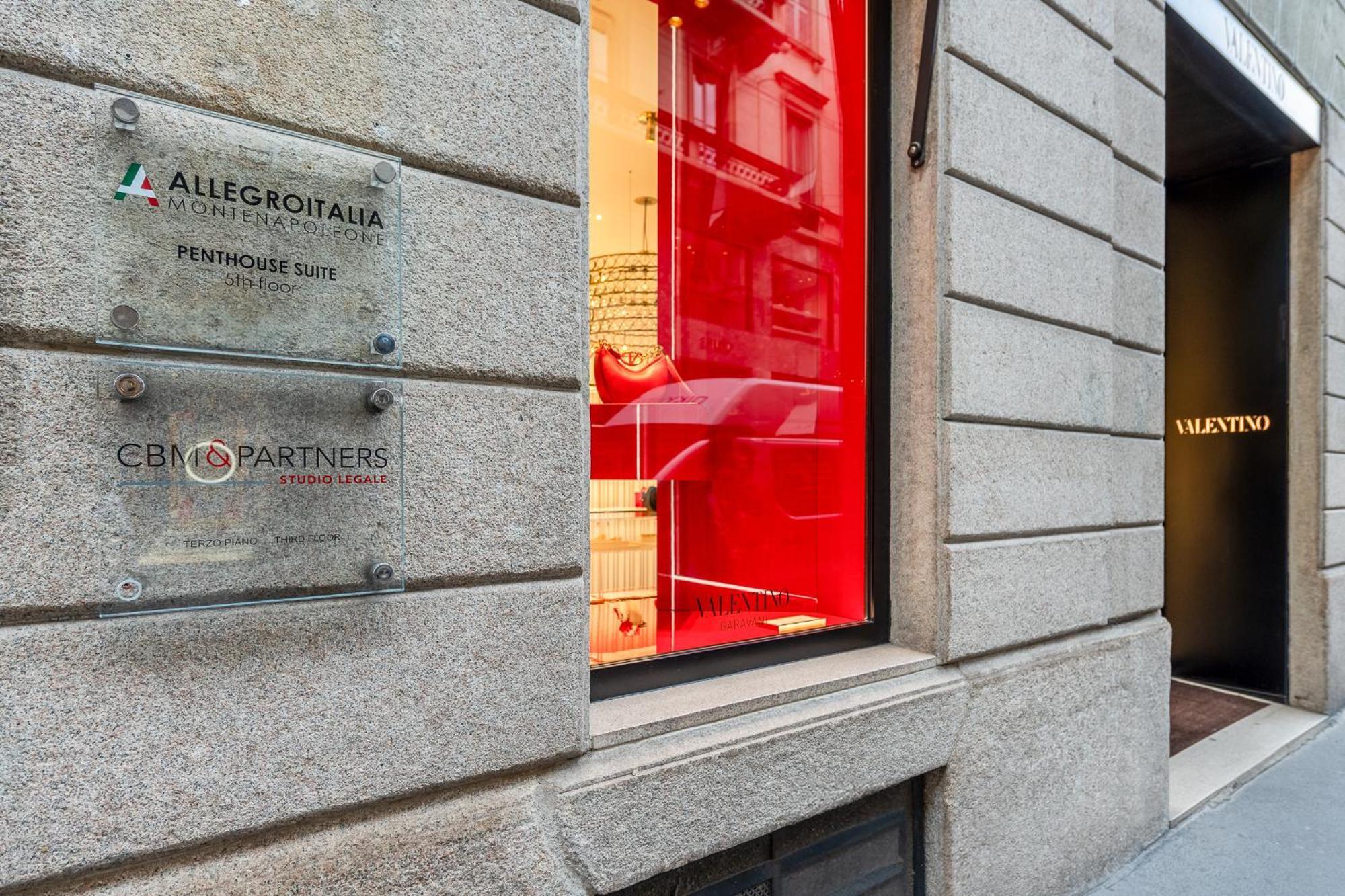 Allegroitalia Penthouse Montenapoleone Milánó Kültér fotó
